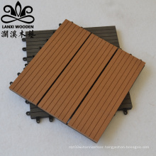 Wpc outdoor deck composite decking interlocking outdoor deck tiles